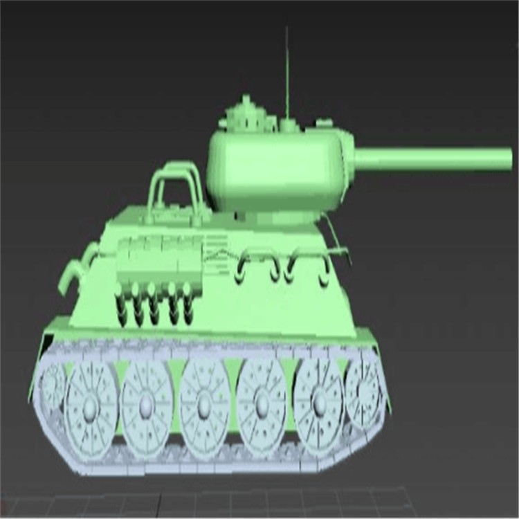 连云充气军用坦克模型